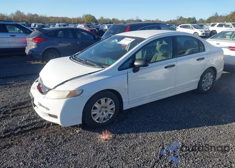 2011 Honda Civic Vp z USA, uszkodzony, nr VIN 2HGFA1F31BH507147
